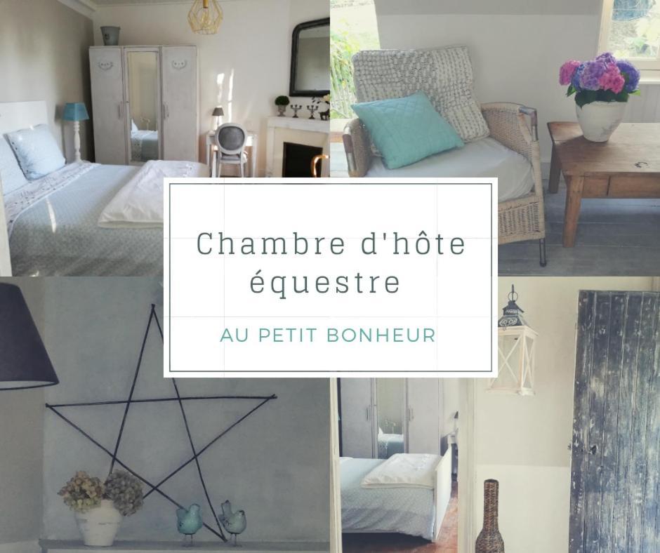 Chambre D'Hote Equestre Au Petit Bonheur Chateldon Dış mekan fotoğraf