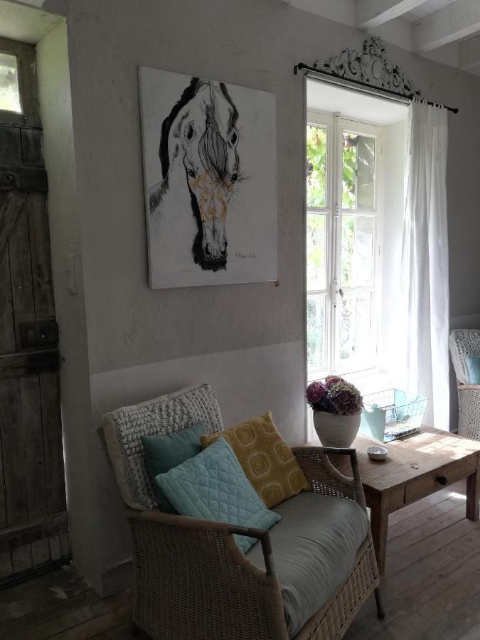 Chambre D'Hote Equestre Au Petit Bonheur Chateldon Dış mekan fotoğraf